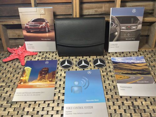 2011 mercedes e e350 e550 e63 owners manual + navigation bk (2nd update) buy oem