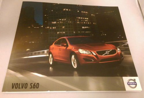 2012 volvo s60 60-page original dealer sales brochure catalog