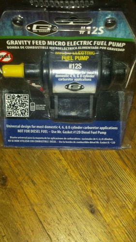 Buy Mr Gasket Gravity Feed Micro Electric Fuel Pump S New In Islip Terrace New York United