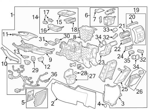 Brand new genuine gm oem 12 volt accessory power outlet #13502523