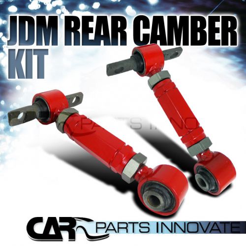 Fit 88-00 civic crx 93-97 del sol 90-01 integra upper rear camber arm kit