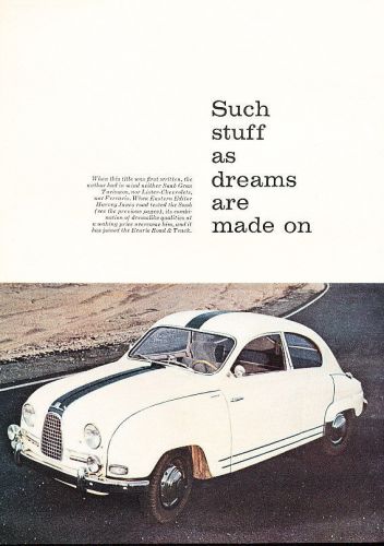 1958 saab 750 gt turismo original road test print article - lv5