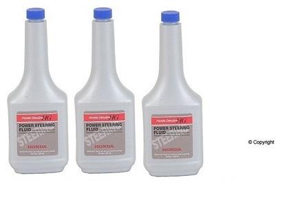 3-12 oz bottles genuine honda power steering fluid(3-bottles)