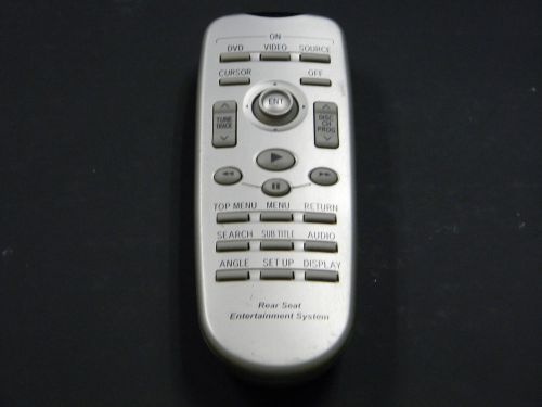 Toyota rear dvd entertainment remote control rear seat oem 86170-45010