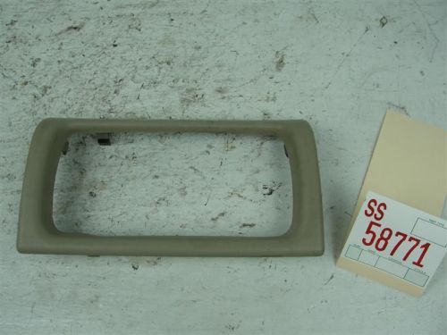 1997-1999 deville dash instrument panel radio stereo bezel trim garnish cover