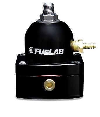 Fuelab efi adjustable fuel pressure regulator, 25-90 psi, 2 -6an in, 1 -6an out