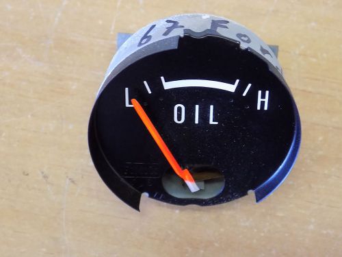 1967 ford big truck oil pressure gauge 68-72 c7tf-9b309 housing c7tf-10848 a