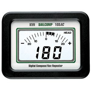 Kvh 02-0407 azimuth sailcomp 103ac 2nd dis 103ac additional displ