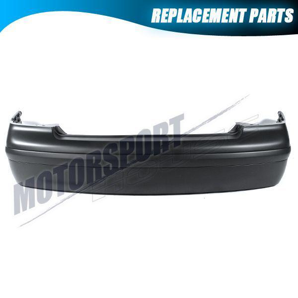 2000-2005 vw jetta gen4 glx gls black non-primed sedan rear bumper cover plastic