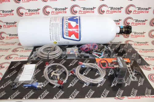 Nitrous express proton plus nitrous kit system w/ bottle 15lb ; 20421-15 global