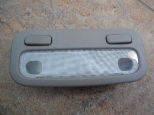 01-03 toyota prius front over head dome light map lights grey oem