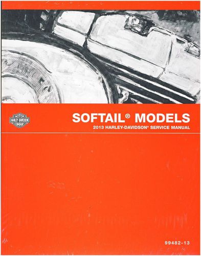 Harley davidson new   2013 softail  model service repair manual