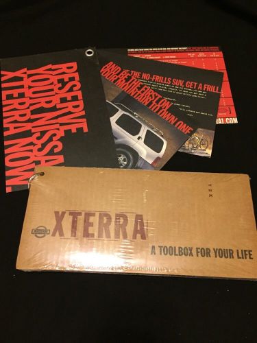 Nissan xterra 2000 y2k brochure pre order sales ad materials