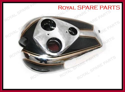 New chrome black painted ariel square four red hunter petrol tank hi quality