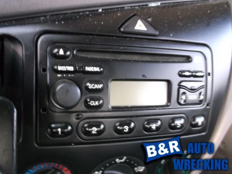 Radio/stereo for 02 03 04 focus ~ am-fm-cd sgl disc id 3s41-18c838-bb