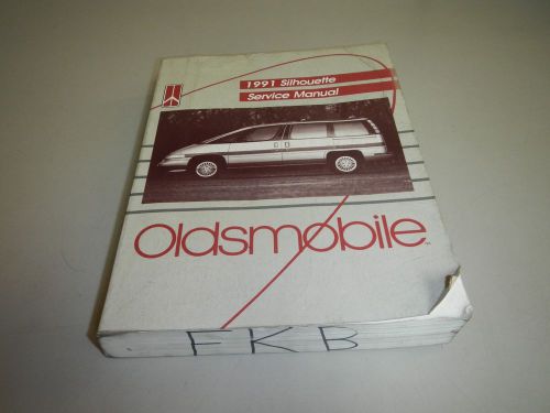 1991 oldsmobile silhouette van service repair shop manual u