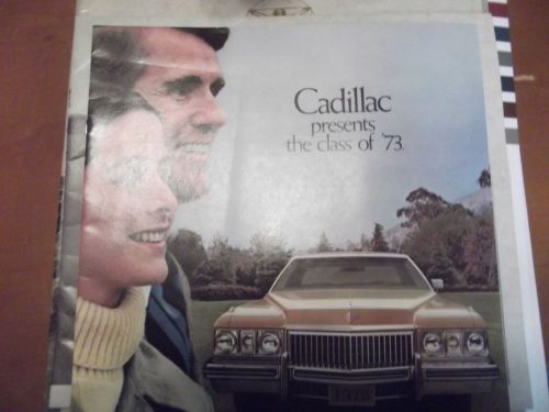 1973 cadillac sales brochure