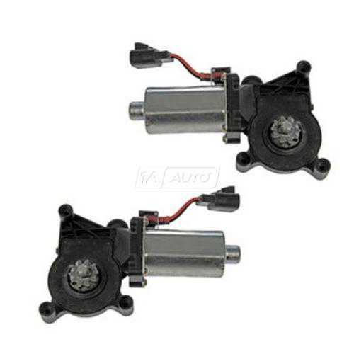 Mb ml320 ml55 amg ml430 ml500 ml350 front power window motor pair set of 2 new