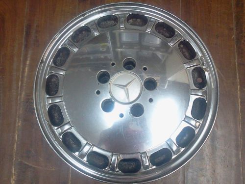 15&#034; rim - mercedes benz 124, 126, 200, 300, 400  / 1986  1987-1996  /  shiney