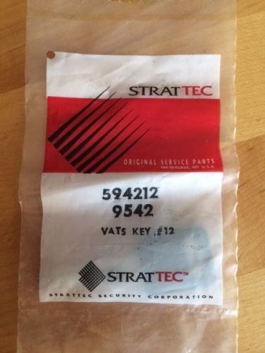 Strattec gm vats key blank #12 gm 26019402 new uncut