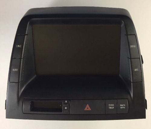 Mfd gps info display screen 86110-47230 toyota prius w/ back up camera  a67550