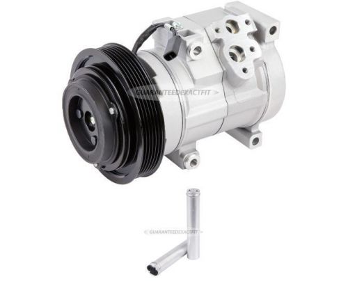 New ac compressor &amp; clutch + receiver drier / accumulator for acura &amp; honda