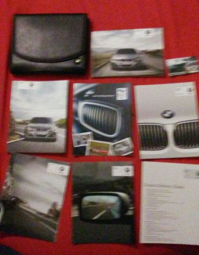 2011 bmw 3 series 323 328 335 m3 335d sedan &amp; wagon car owners manual books case