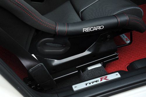 Recaro side protector seat red stitch for bucket seat drift racing jdm