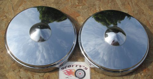 1950&#039;s, 1960&#039;s camper trailer, retro, vintage dog dish hubcaps, ~2, scotty, etc