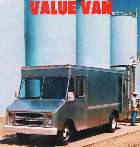 1981 gmc value van brochure-p2500-p3500-motor home