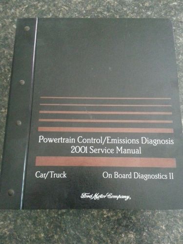 2001 ford car truck powertrain control emission diagnosis service obd 2