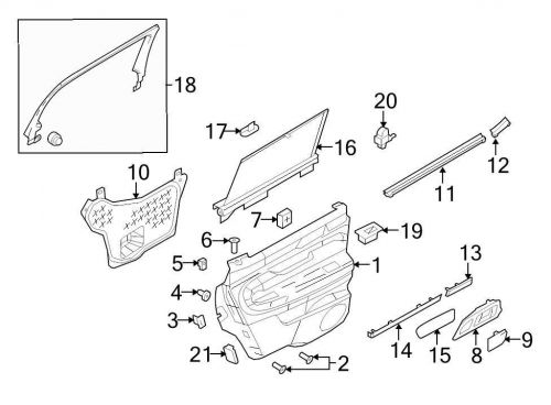 Ford oem window shade ae9z74402a34ad image 16