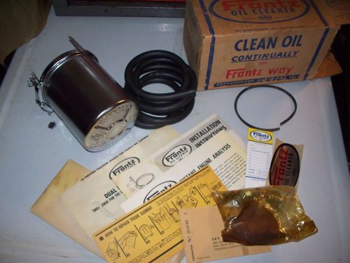Unused  in box - frantz vintage  oil cleaner - filter.  complete 1966  excellent