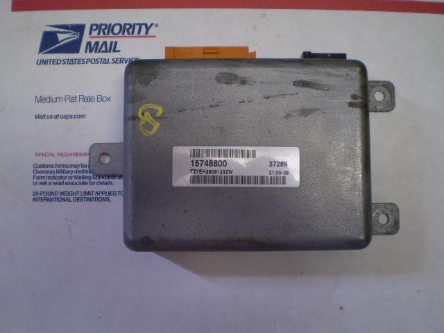 00-05 blazer transfer case control computer module tccm #15748800