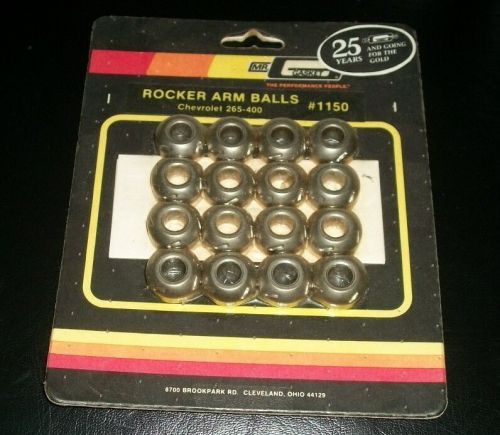 Mr gasket,1150,sbc, chevy 265 - 400 ci, rocker arm balls, new,small block chevy