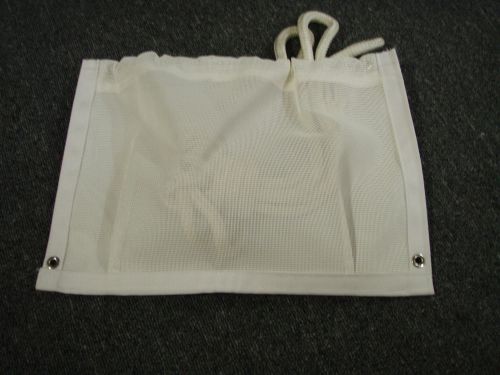 Canvas sheet bag / cockpit organizer - keep sheets &amp; halyards organized