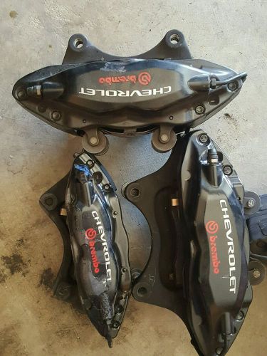 2015 camaro ss brembo calipers and rotors