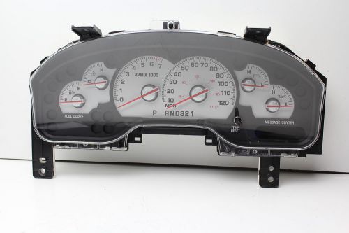 04 05 mountaineer speedometer head instrument cluster gauges panel 83,930 p2089