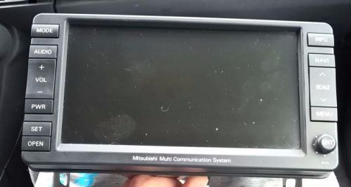 Mitsubishi lancer navigation unit mmcs