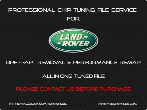 Remap files for land rover