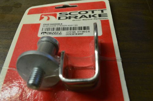 Scott drake 1984-1993 ford mustang bracket stainless (e3zz-8b455-s)