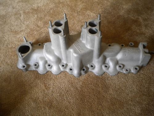 Vintage 2x2 tattersfield high-rise intake, ford mercury flathead v8,1932 hot rod