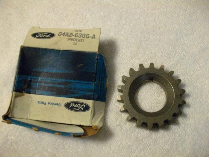 1964 64 ford nos sprocket   c4az-6306-a   one piece 