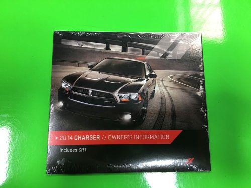 2014 charger srt  rt owners dvd