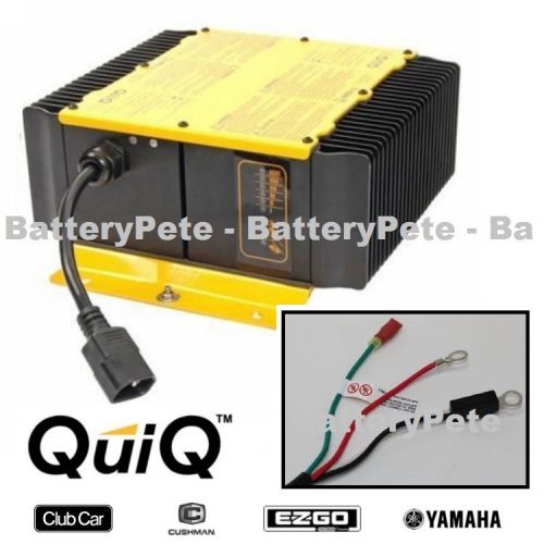 48 volt golf cart battery charger delta q quiq 48v 18 amp battery charger