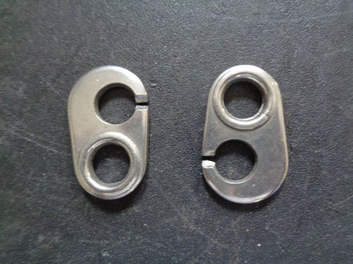 Ronstan rf89 sister clip medium stainless steel sold as pair