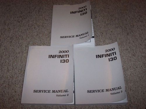 2000 infiniti i30 factory shop workshop service repair manual set luxury touring