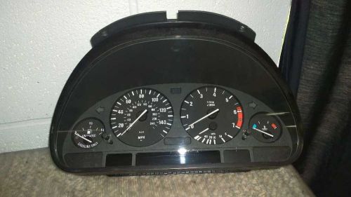 97 bmw 540i mph 4.4 at speedometer cluster oem guarantee 183-s-6