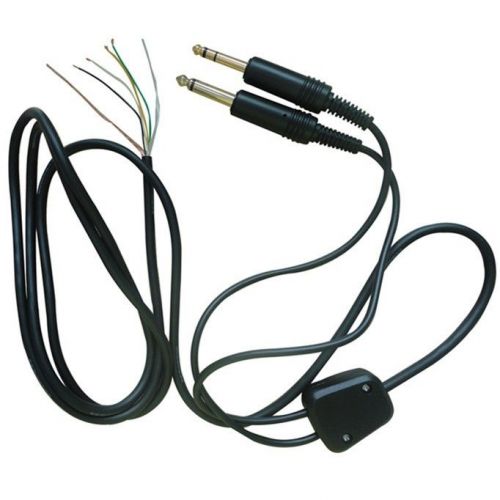 New ufq aviation headset replacement cable mono type