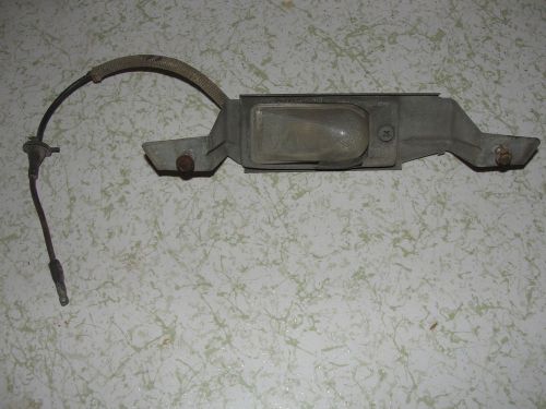 69 ford torino bumper license plate light bracket bracket fairlane cyclone cobra